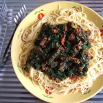 chorizo-spinat-nudeln-kopie_001 (Spaghettini mit Chorizo und Spinat)