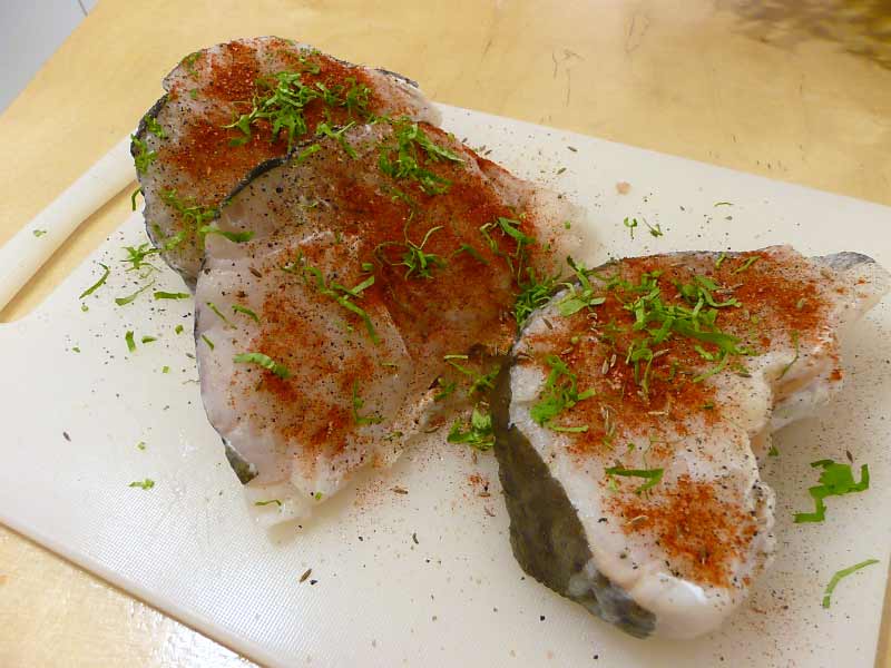 charmoula-Fisch