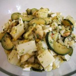 Spargelsalat mit Zucchini (Spargelsalat mit Zucchini)