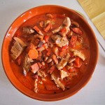 Ungarische Bohnensuppe (Ungarische Bohnensuppe)