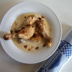 Indisches Hähnchen in Safransauce (Indisches Hähnchen in Safran-Joghurtsauce)