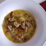 Currysuppe mit Entenfleisch (Currysuppe mit Entenfleisch)