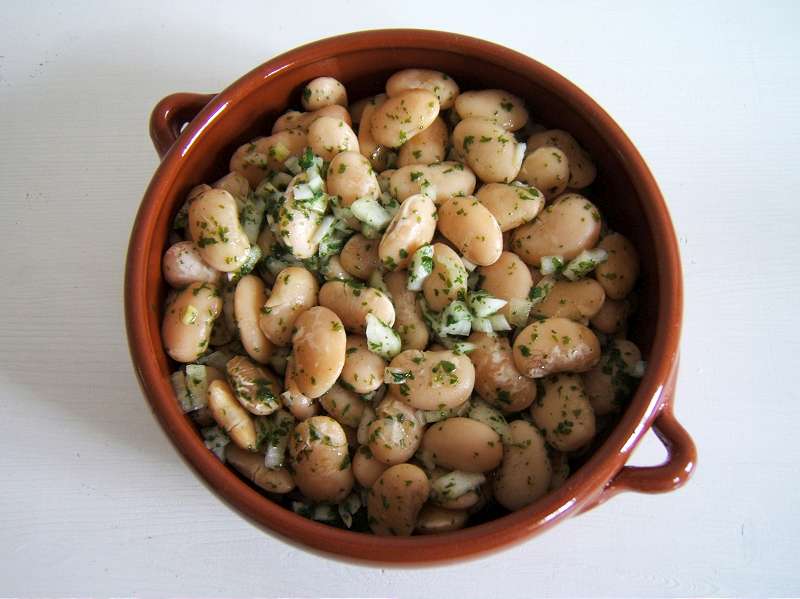 Türkischer Bohnensalat | Mundgericht