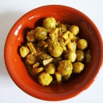 Rosenkohl in Curry-Sahnesauce mit Ananas (Rosenkohl in Currysahne mit Ananas)