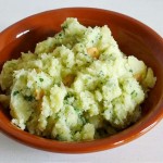 Kartoffel-Knoblauchpüree mit Olivenöl_ji-W800 (Kartoffel-Olivenpüree mit Olivenöl)