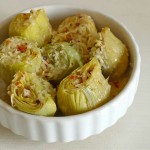 Überbackene Artischockenherzen mit Parmesan_ji-W800 (Überbackene Artischockenherzen mit Parmesan)