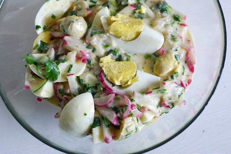 Eier-Radieschensalat