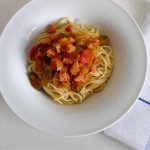 Spaghetti mit Jagdwurst-Tomatensauce_ji-W800 (Spaghetti mit Jagdwurst-Tomatensauce)