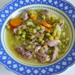 Erbseneintopf mit Entenfleisch_ji (Klein) (Erbsensuppe mit Entenfleisch)