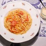 Spaghetti mit Knoblauch, Olivenöl und Schalotten_ji-W800 (Spaghetti mit Knoblauch, Olivenöl, Räucherspeck und Schalotten)